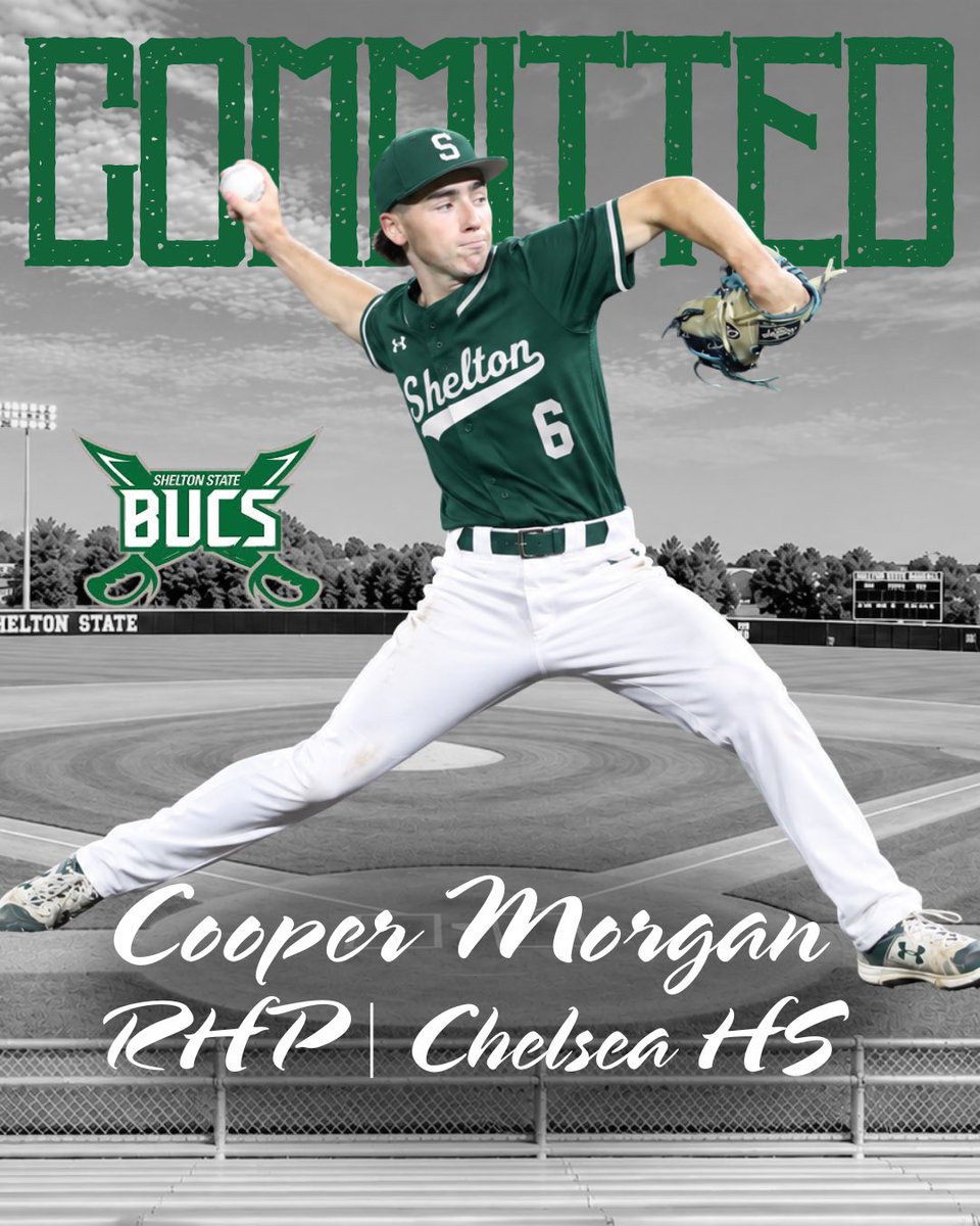 Cooper_Morgan6's tweet photo. I am excited to announce that I will be continuing my academic and athletic career at Shelton State Community College. Huge thanks to all my coaches and family for being apart of my journey. #GoBucs https://t.co/Zloxtv060r