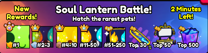 GDSQ_Clan's tweet photo. 7th Clan War Results (Soul Lantern Battle) : Top 29

Recruiting Members : https://t.co/Wsfv63kNGe

#ps99 https://t.co/4kuW2vHPl8