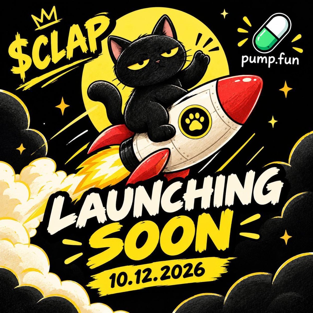 AlwinOlive's tweet photo. I can’t lie, this one made me laugh 😂
$CLAP
A black cat that applauds every terrible crypto decision.
Buy the top? 👏
Panic sell? 👏
FOMO in late? 👏
He doesn’t trade. He claps.
https://t.co/kWSXpTiFJ7
NFA/DYOR https://t.co/c6W4h4Pnq7