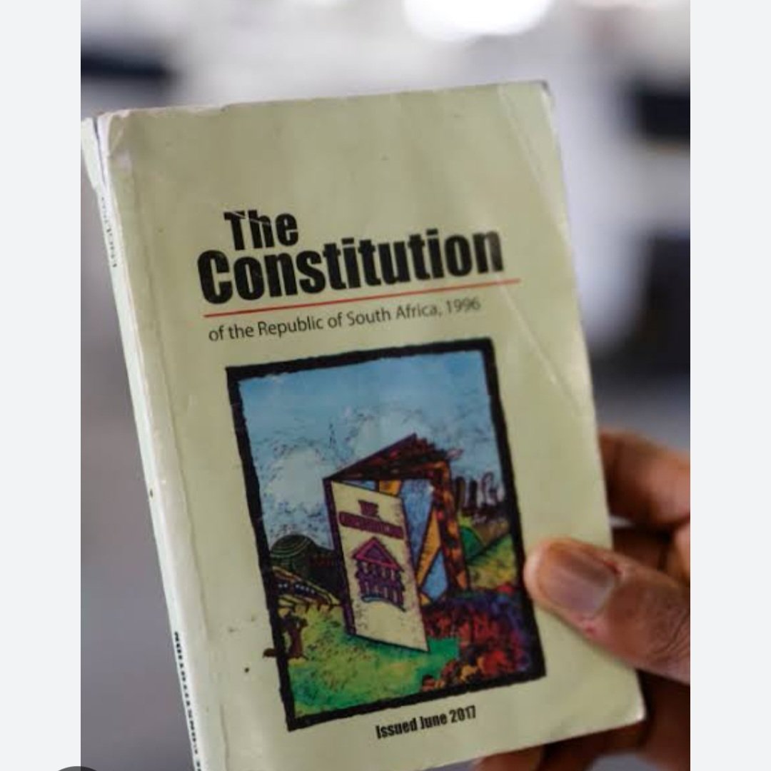 MothibeltAndri1's tweet photo. These Constitution is not workable . Instead of the standard of living  improving... since 1996; it gets worse. Concourt turn the blind eye when govnt make laws .Only to declared them unconstitutional at the end. Is these court  outside SA? https://t.co/7zrejNqobd
