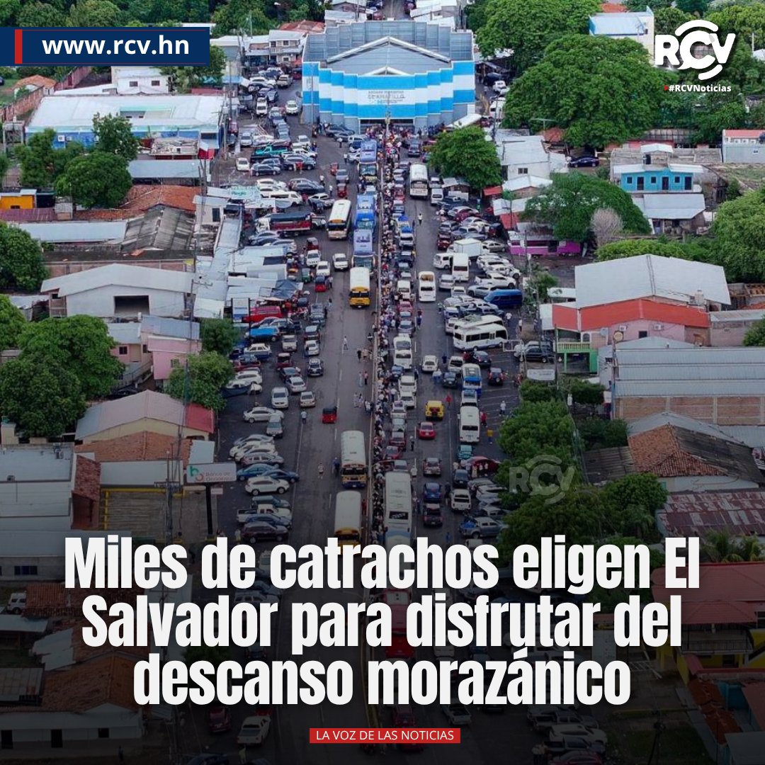 RCVHonduras's tweet photo. 🚗 Alrededor de 43,449 hondureños habían ingresado a El Salvador hasta el mediodía de ayer, según datos de la Dirección de Migración y Extranjería salvadoreña.

📊 La cifra ya superó los 43,008 visitantes hondureños registrados durante toda la Semana Morazánica de 2025, mientras las autoridades salvadoreñas esperan que el flujo de turistas continúe aumentando durante los días restantes del feriado.

🏖️ El paso fronterizo de El Amatillo ha registrado una importante afluencia de viajeros que se desplazan hacia el vecino país para disfrutar de sus playas, gastronomía y destinos turísticos.

#RCVNoticias #Honduras #ElSalvador #SemanaMorazánica