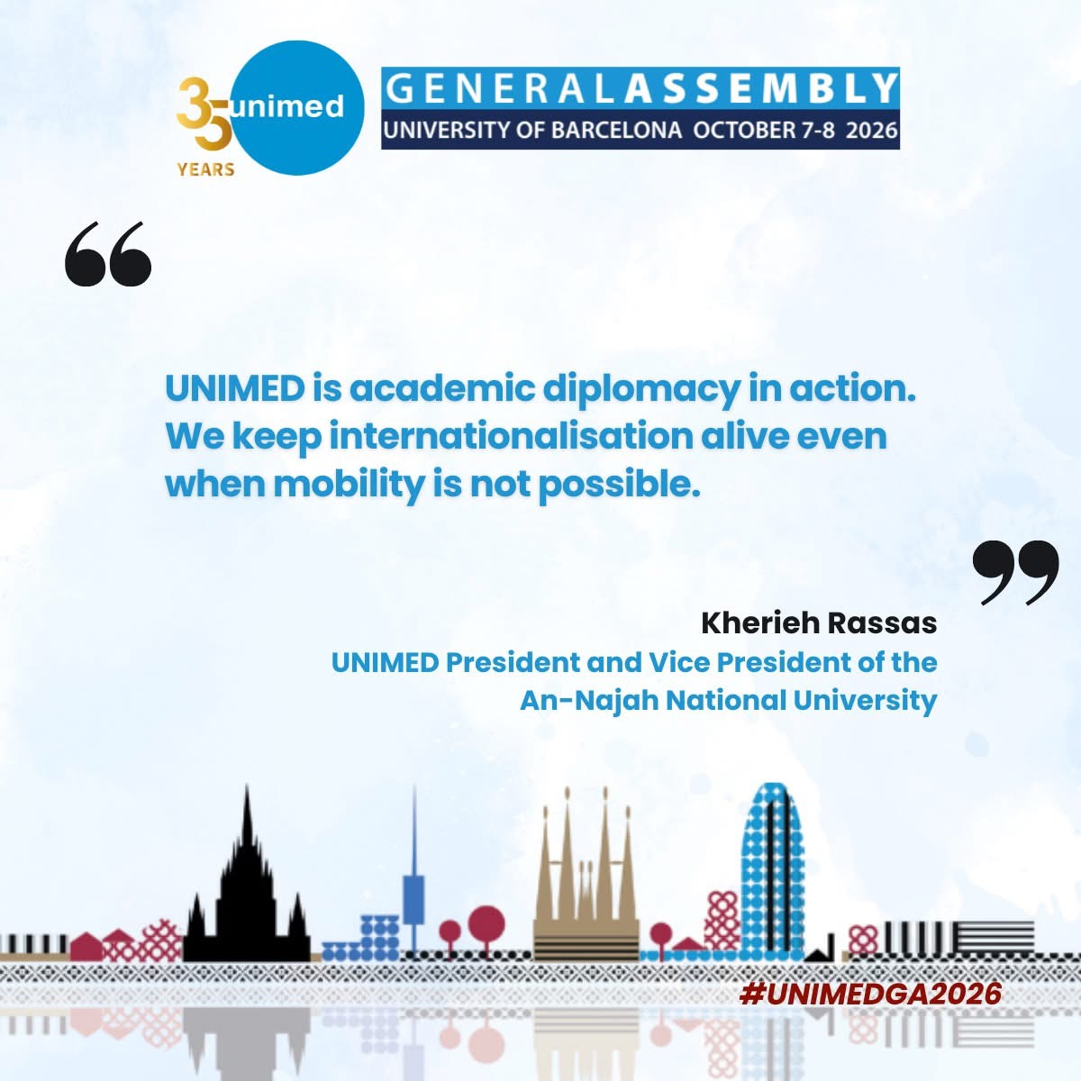 CanalUGR's tweet photo. 🌍 La #UGR, elegida miembro del Consejo de Dirección de la Unión de Universidades del Mediterráneo

🤝 Durante tres años participará en las decisiones de esta red, que promueve la colaboración entre universidades

ℹ️ Info: https://t.co/vAMnaoW7eR https://t.co/OW00D3XWMj