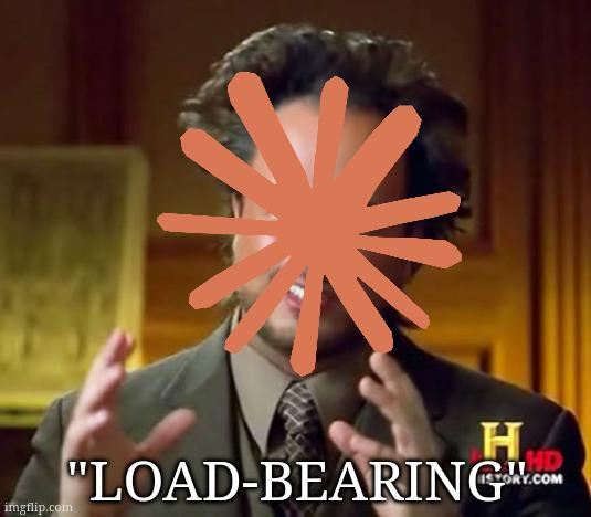 dreemurro's tweet photo. @HackingBaseball Whenever I see "load-bearing" xD https://t.co/IZzO97LpIn
