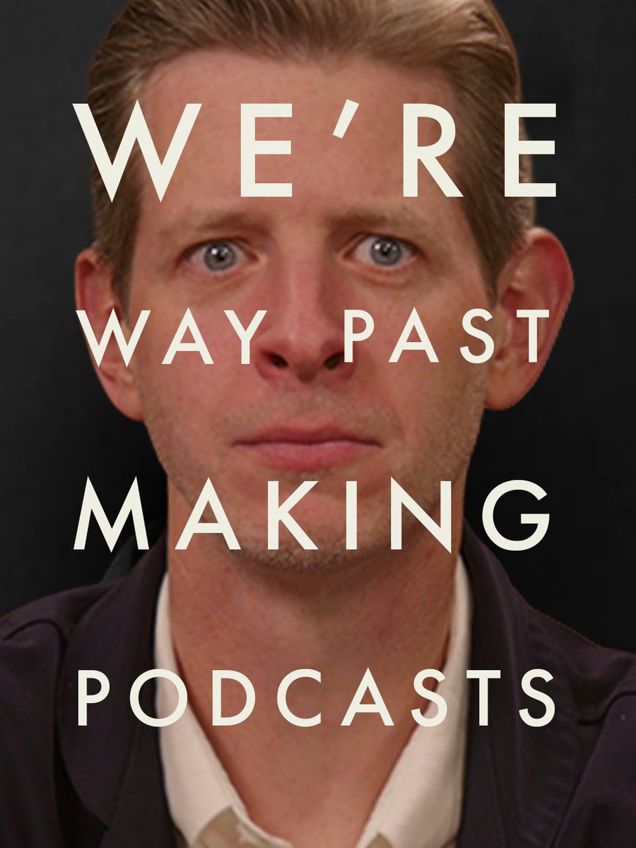 TheBigPic's tweet photo. We're way past making podcasts. https://t.co/SKhqGvxxk6
