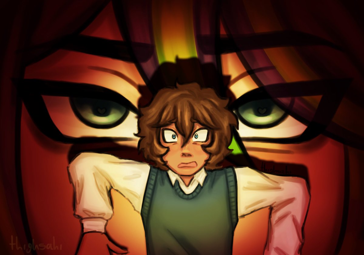 fnafAC's tweet photo. Fnaf AC se suma al fnafhstober de la mano de @thighsahi ya que la palabra obsesión da qué hablar a la conversación.. ¿Qué opinan ustedes? 👀 #fnafhstober2026 #FNAFAC #fnafhs https://t.co/WoGD5nHL6g