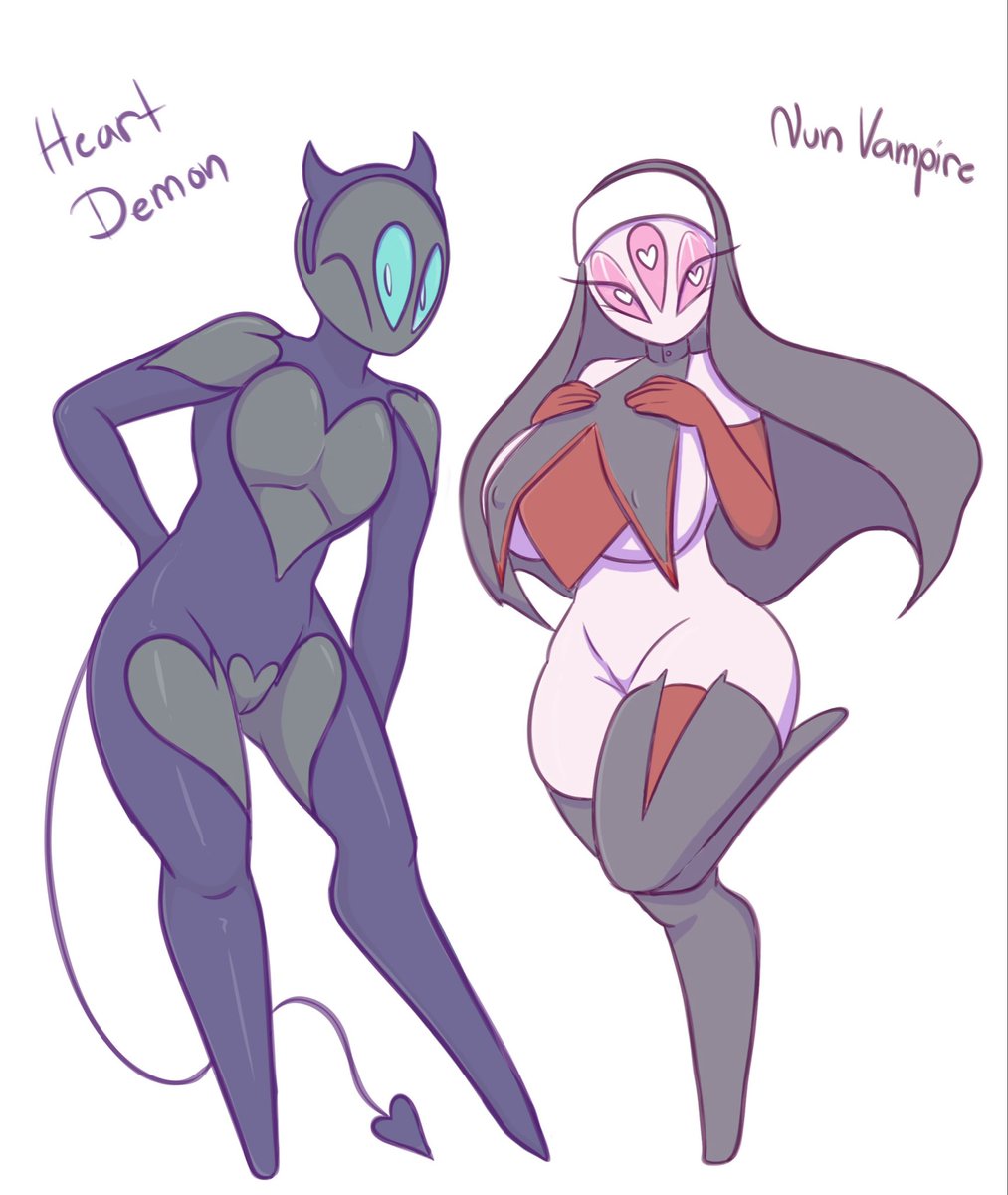 AThingies's tweet photo. Halloween costumes for Xela and Dee. Xela still will be a thief out to rob any poor sod he can get his hands on. Dee will be sucking any poor soul dry and give the Halloween night many monsters https://t.co/Rtjognwvnt