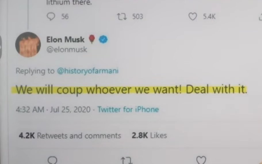 UnseenObsewvr's tweet photo. @elonmusk https://t.co/KT7aB8p1Ry