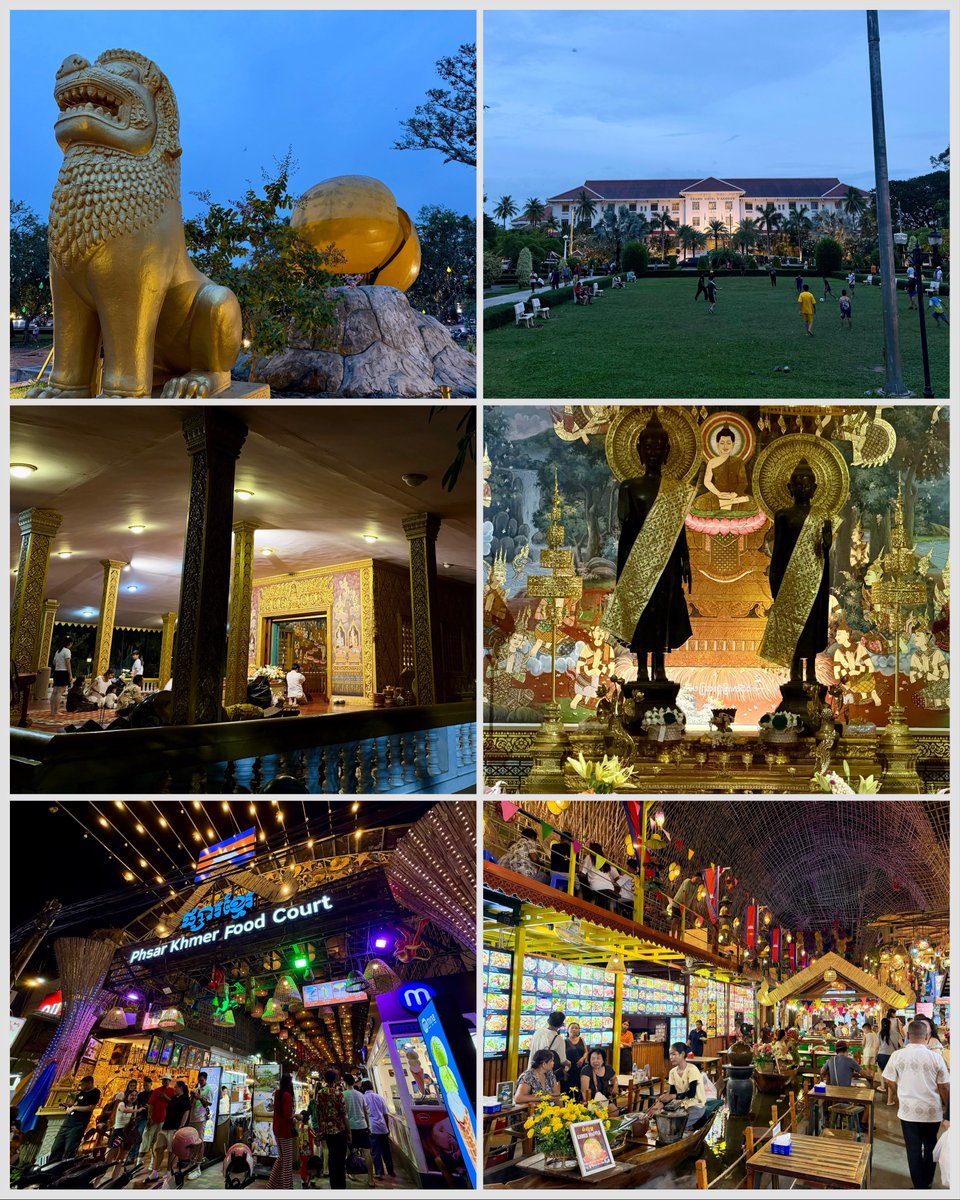 frasesdemanueh1's tweet photo. Siem Reap highlights: Royal Independence Gardens, Preah Ang Chek Preah Ang Chorm Shrine, and Phsar Khmer Food Court. https://t.co/41lOZeWYzb