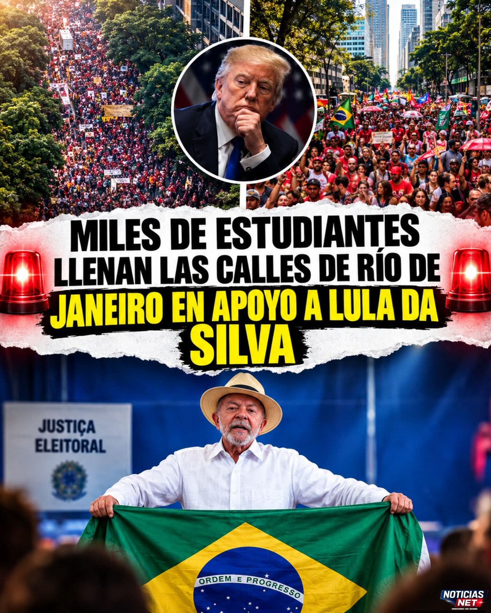 violetamg10078's tweet photo. Este es el momento para los millones de Brasileños, su voto para...
Bolsonaro= sería estar a la deriva y saqueo de sus recursos naturales para #Trump.

VOTO PARA LULA= Defender su soberanía, recursos naturales y ayuda a los más vulnerables. 
#VotoYEleccionesLimpiasBrasil2026 https://t.co/sb9R7WQD4N
