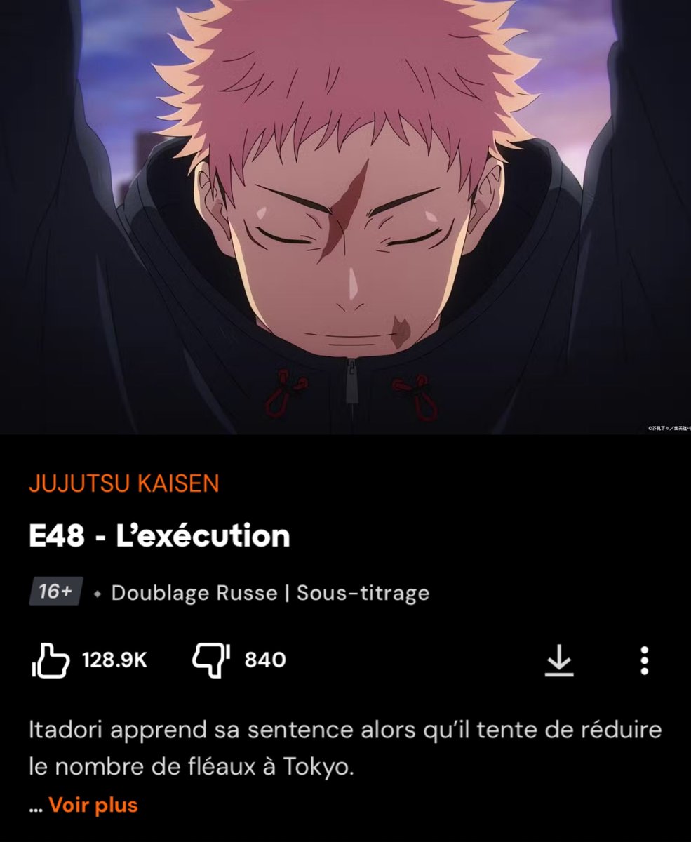BCloverActuFR's tweet photo. 🚨 C’EST INCROYABLE ! 🤯

L’épisode 1 de la SAISON 2 de BLACK CLOVER a déjà surpassé l’épisode 1 de la SAISON 3 de JUJUTSU KAISEN en termes de likes sur CRUNCHYROLL ! 

Le succès est PHÉNOMÉNAL ! 🍀🔥 https://t.co/hmybvk3Eli