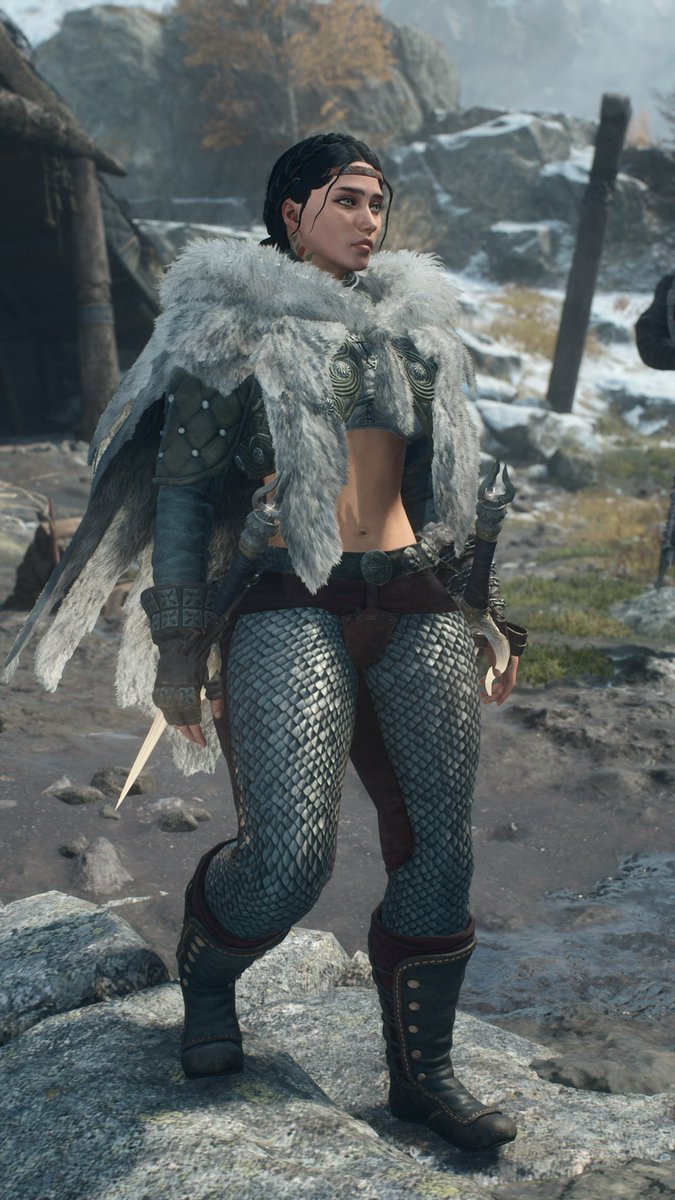 LenoreThePawn's tweet photo. Nice and toasty warm. 😉
#DragonsDogma2
#DD2DA
#FashionDogma https://t.co/IiCqi7GqeT