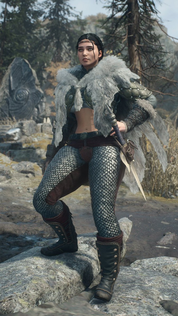 LenoreThePawn's tweet photo. Nice and toasty warm. 😉
#DragonsDogma2
#DD2DA
#FashionDogma https://t.co/IiCqi7GqeT