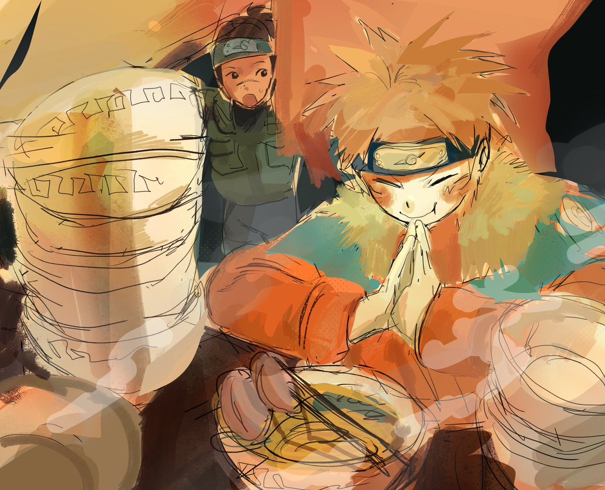 Kabitapan01's tweet photo. 沢山食べて大きくなってね 🍜
#うずまきナルト誕生祭2026 https://t.co/hs1QnCkbAG