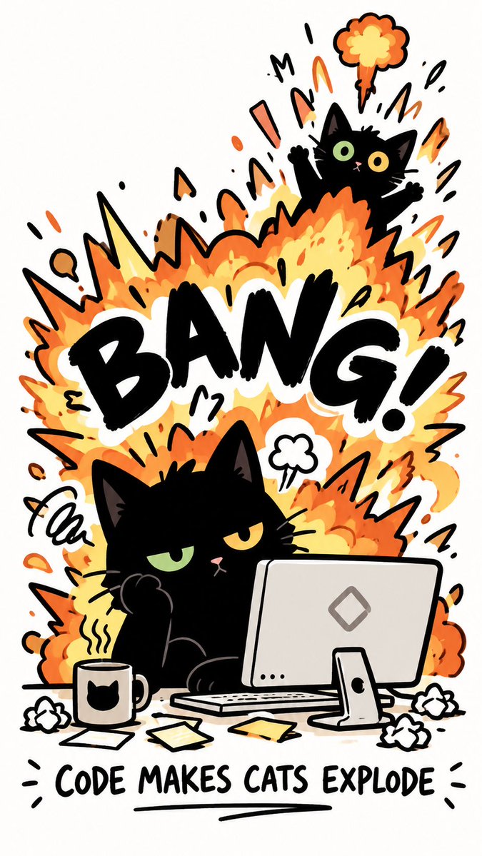 Iwillrug_u's tweet photo. Final push before the Metropolis deadline. 💥🐾
Last updates before October 14.
Code, chaos and one very tired black cat… still building on @monad. 💜
0xaCCD61772BCd3717546f141382b68b6D2EF17777
#Monad #Metropolis #BuildOnMonad #Monad生态 #加密货币 #Web3 #Crypto https://t.co/xYXa3JvxNf