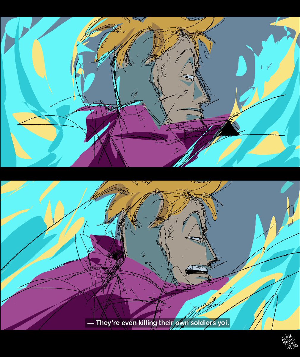 _polarpage's tweet photo. I re-watched op fan letter and got inspired aah—
I love so much the pov of the "weaker" ones ✨

Separate pictures under [1/2] https://t.co/XE35Mz9f6D