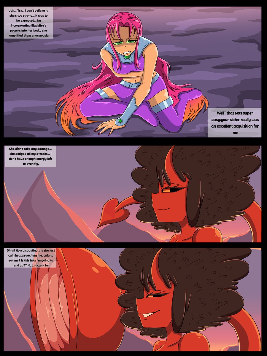 Surtr256020's tweet photo. Val absorb Starfire Pg 1-2 (Reupload) Idk why Twitter deleted it https://t.co/IftvptFEx6