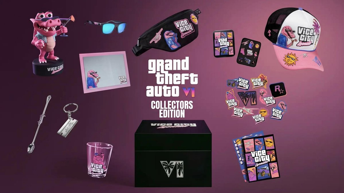 cefegame's tweet photo. 🚨 ¡ROCKSTAR TIENE NOVEDADES DE GTA 6! 🌴

La colección oficial de Grand Theft Auto VI ya está disponible en la tienda de Rockstar.

👀 ¿Comprarías artículos de colección de GTA 6 antes de jugarlo?

🎮 #GTA6 #RockstarGames #CEFEGaming https://t.co/WEpdop2NzH