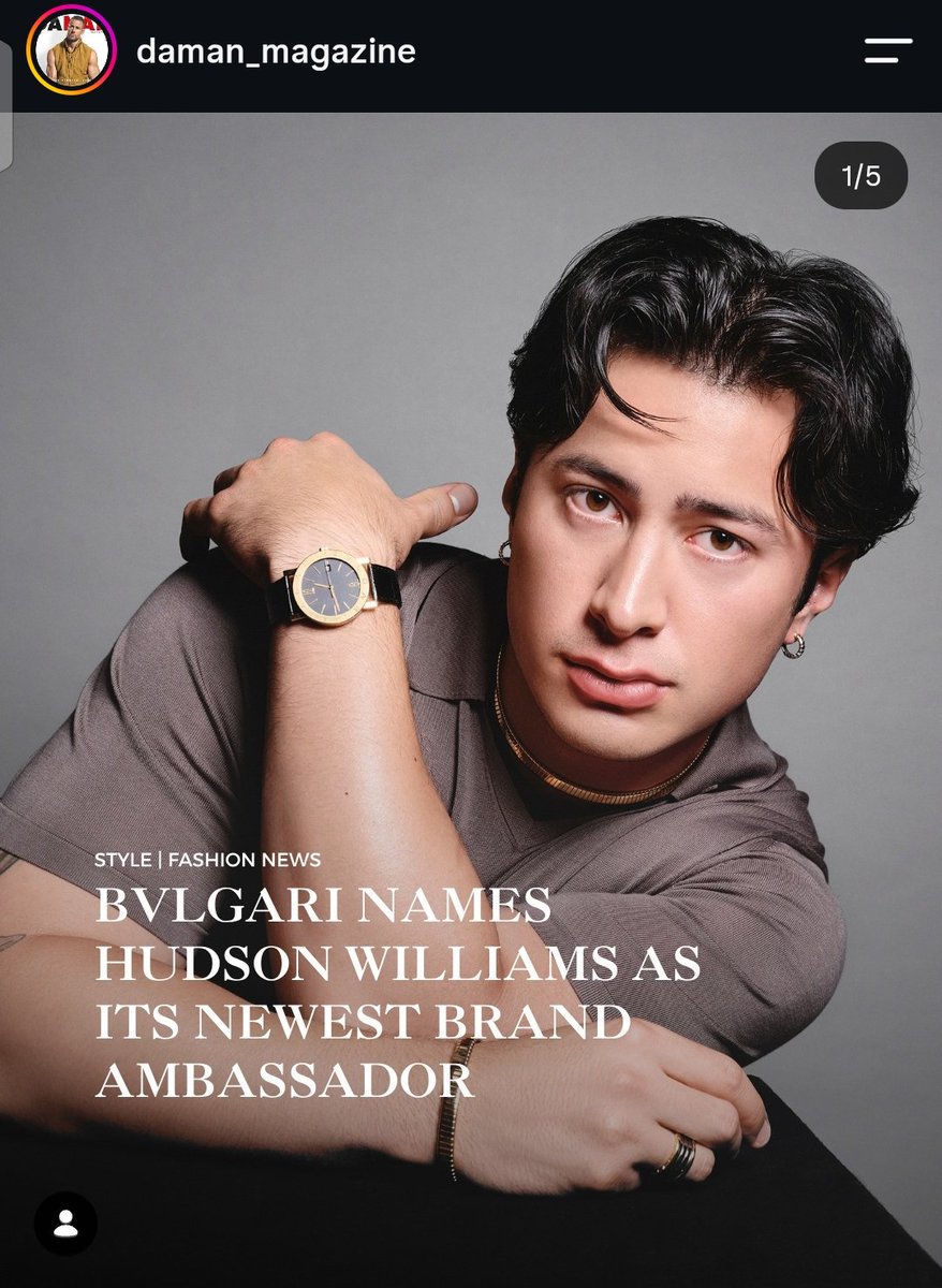 _BareyKurke's tweet photo. All these Asian publications posting about Hudson becoming bvlgari ambassador and hyping him up genuinely warms my heart. 1/5 https://t.co/BYI69dm8o7