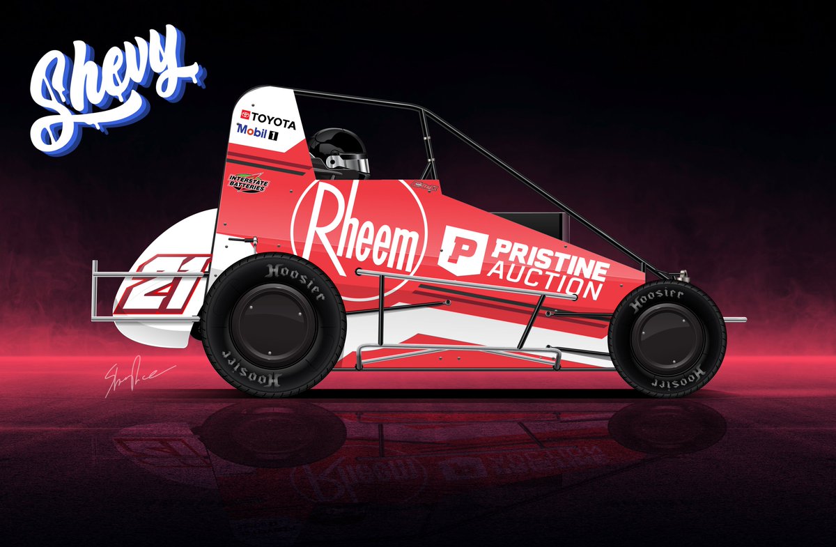 ShevyDesigns's tweet photo. 2027 @CBellRacing @rheem @PristineAuction Chili Bowl livery CONCEPTS.
#NASCAR #Racing #motorsports #Toyota #TRD #Spike #dirt #midget #PaintScheme #design #FridayVibes #racecar #sports #Rheem #PristineAuction #heating #cooling #water #auction #ChristopherBell #CBracing #ChiliBowl https://t.co/DBwJElhznX