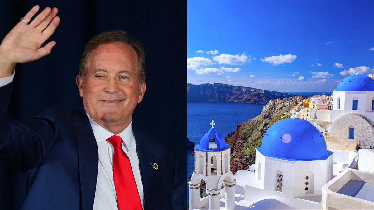 texasdemocrats's tweet photo. Ken Paxton has taken nearly 1,000 trips on the taxpayers dime in recent years, costing Texans $3.3M. 

Paxton is no stranger to abusing taxpayer dollars– Texas taxpayers paid another $3.3M to settle the lawsuit from the whistleblowers Paxton illegally fired after they exposed his corruption.

https://t.co/peBqDdXwoT