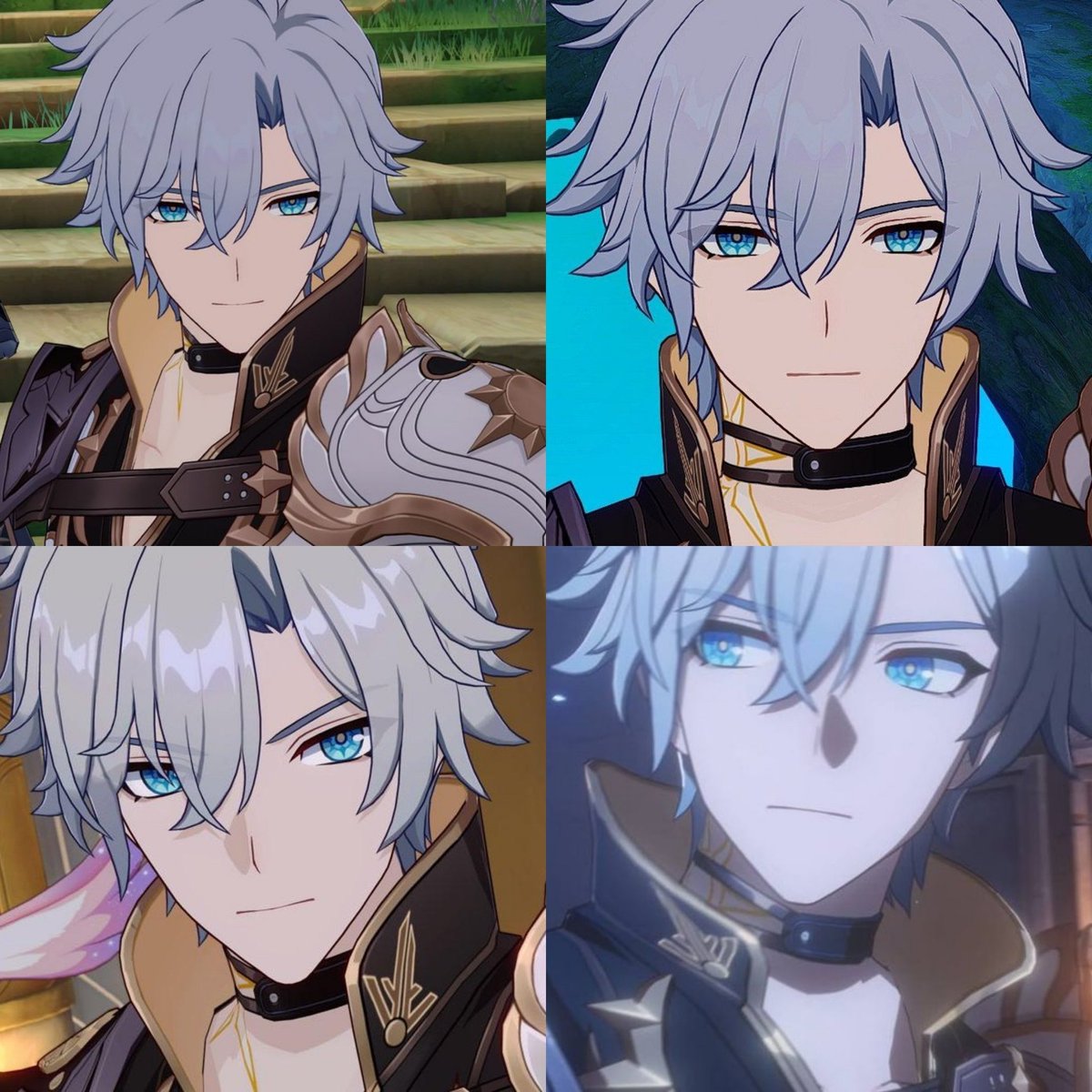 eIioholic's tweet photo. others: i hope phainon’s skin gives him heterochromia

my delusional ass: i hope they flip his hair for his skin https://t.co/RRR2n3TH2i