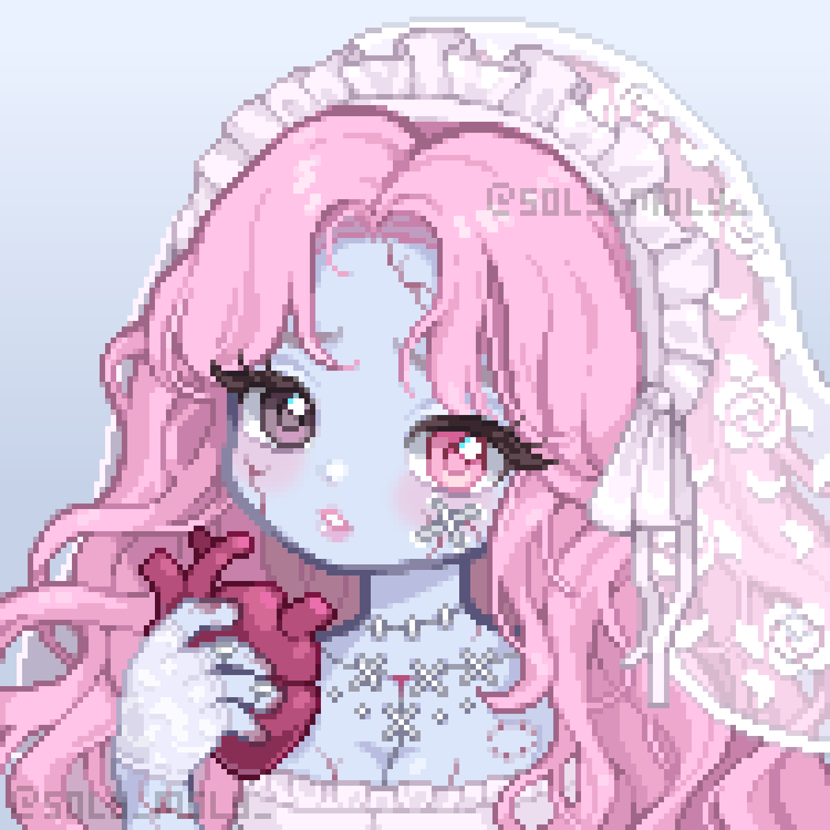 soly_moly_'s tweet photo. Is this your heart?❤️‍🩹

#pixelart #vgencomm https://t.co/5PnWphzwbV