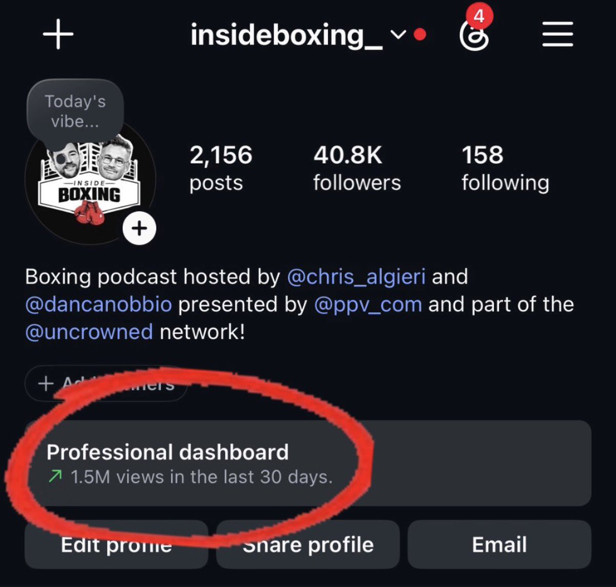 DanCanobbio's tweet photo. 1.5M just on IG alone. Similar numbers on TikTok and YouTube. And this is during one of the slowest periods I can remember in the sport. 

I don’t toot my own horn too often but I love our community and the content me and @ChrisAlgieri create... More to come 🚀 https://t.co/tL2ECFAFch