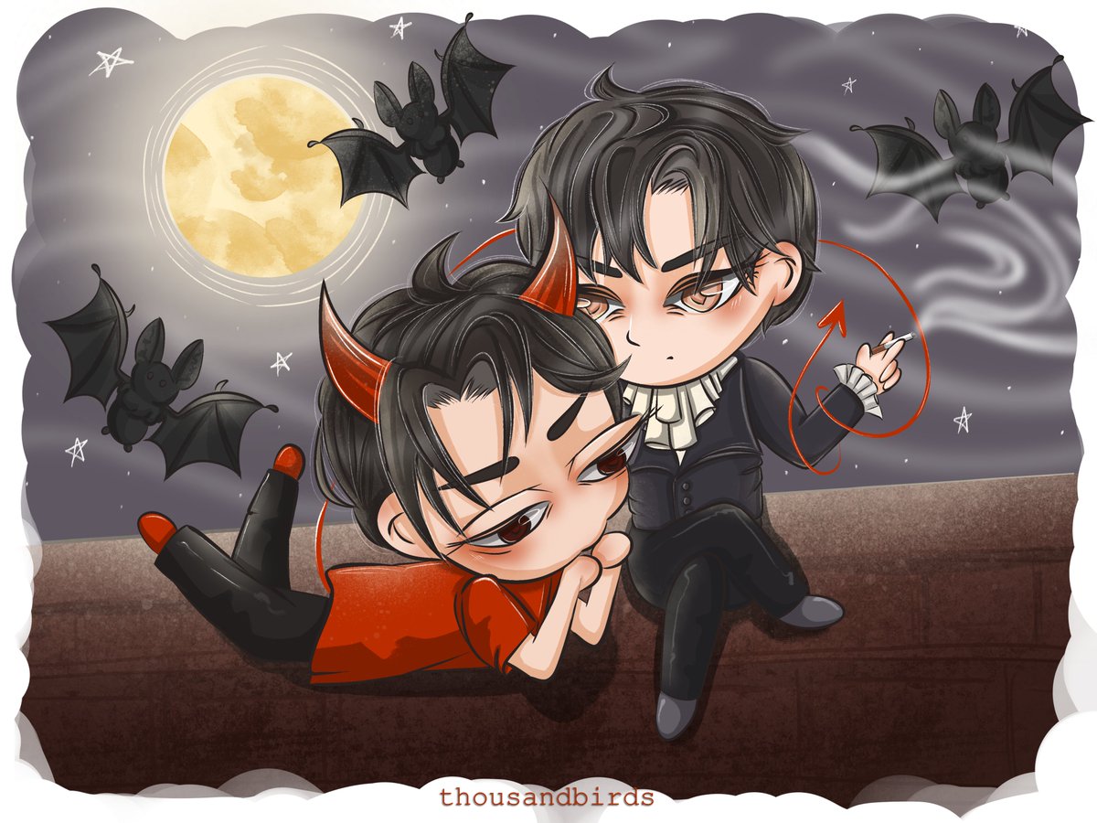 _thousandbirds's tweet photo. autumn babies 🦇
|#bab #病案本 #謝清呈 #XieQingcheng #casefilecompendium #heyu #贺予| https://t.co/mVC6j6HKq8