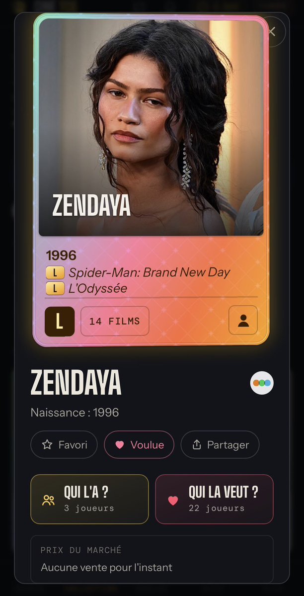 CineTCG's tweet photo. Sur Ciné TCG, il n'a jamais été aussi facile de s'échanger des cartes.
Sur chaque carte, vous pouvez voir qui l'a et qui la veut.
Le travail de recherche est déjà fait, il ne vous reste plus qu'à proposer l'échange !
Complétez vos classeurs ici:
https://t.co/twGwMst6Jl https://t.co/H8gG8re045