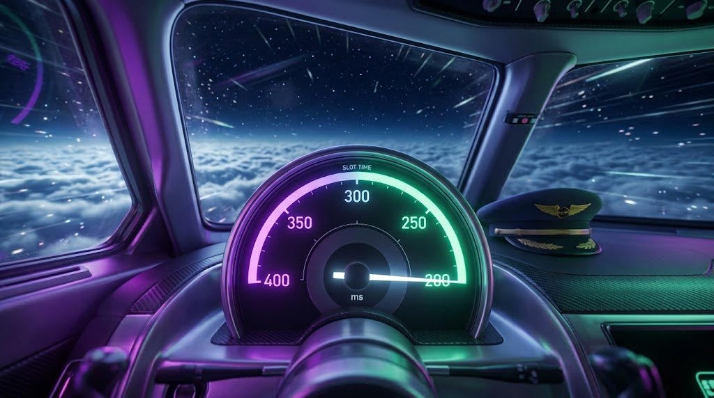 SpectrumStaking's tweet photo. This is your captain speaking.
#Solana has successfully completed acceleration and is comfortably cruising at 1 slot/200ms. Expect finalization speed at 150ms soon! https://t.co/WWCVP16f2c