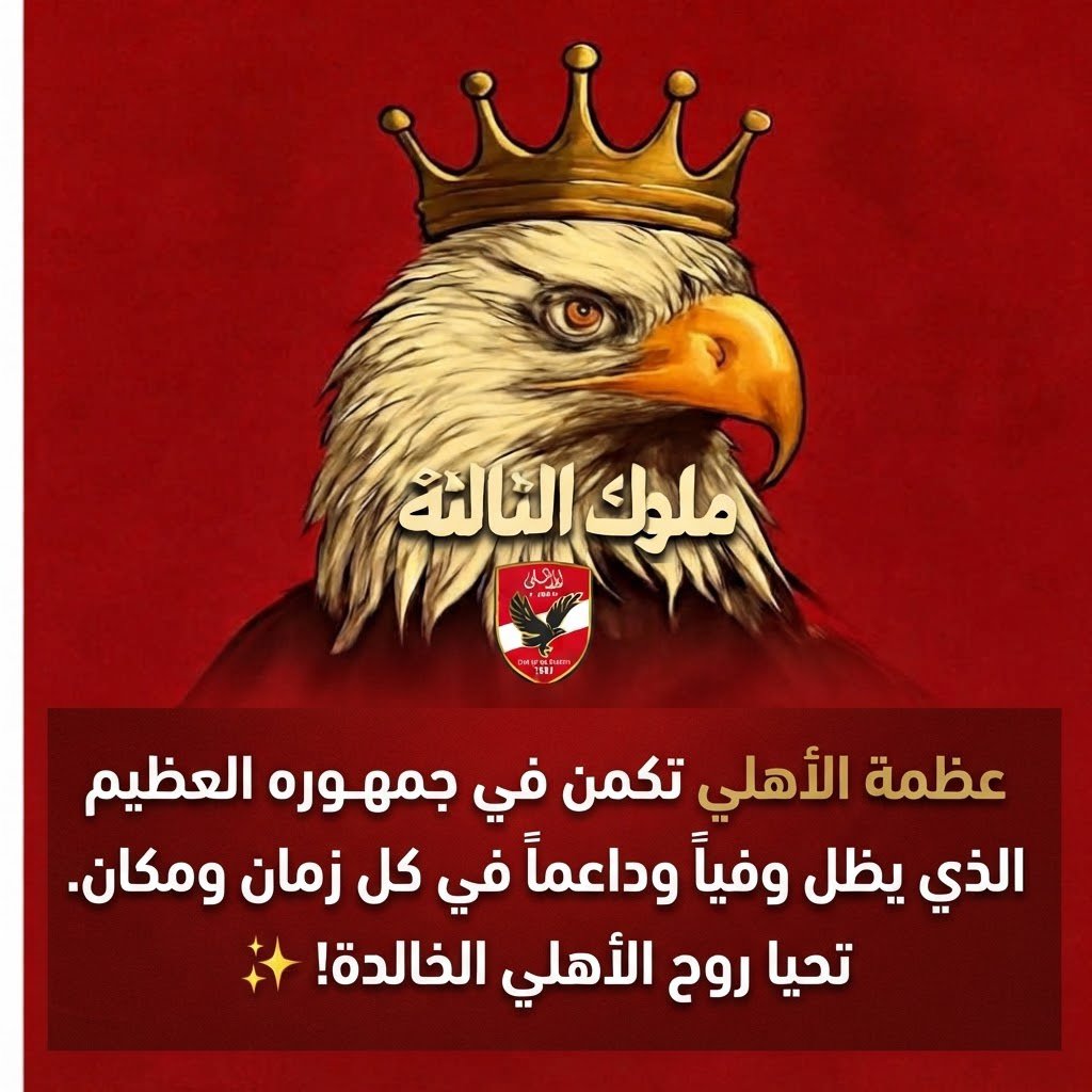 AlbkxzxIeUrF1MD's tweet photo. عظمة الأهلي تكمن في جمهوره العظيم الذي يظل وفياً وداعماً في كل زمان ومكان. تحيا روح الأهلي الخالدة! ✨ #قمه_للصداره_ياأهلي https://t.co/zwGPsXa9Fu