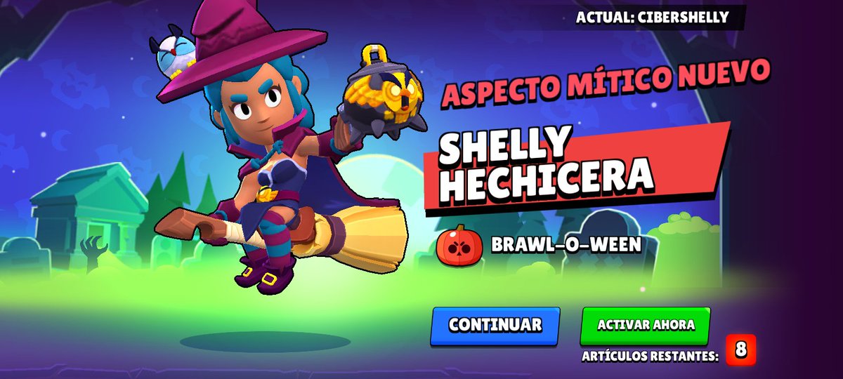 Leonard39284382's tweet photo. Ayer completando el desafío por la caja de halloween pensando que me iban a dar aire , súpercell me da este tremendo regalo ❤️❤️❤️ https://t.co/5ZsLGznjZx