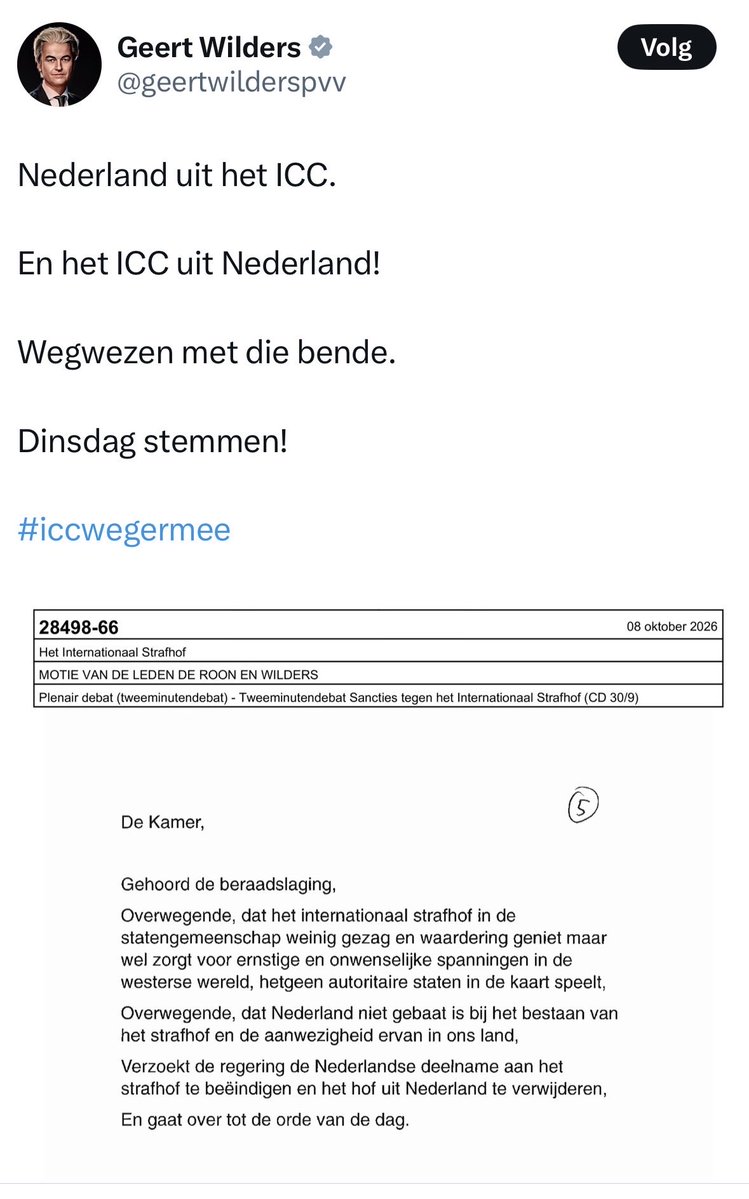 RogierOranje's tweet photo. Deze doorgedraaide #dorpsgek zit dus nog gewoon in onze democratisch gekozen Tweede Kamer. @geertwilderspvv heeft lak aan #mensenrechten #internationaalrecht en #normen en #waarden. Hij is en blijft een schandvlek voor alles waar Nederland voor staat. https://t.co/mc5eyikVdu