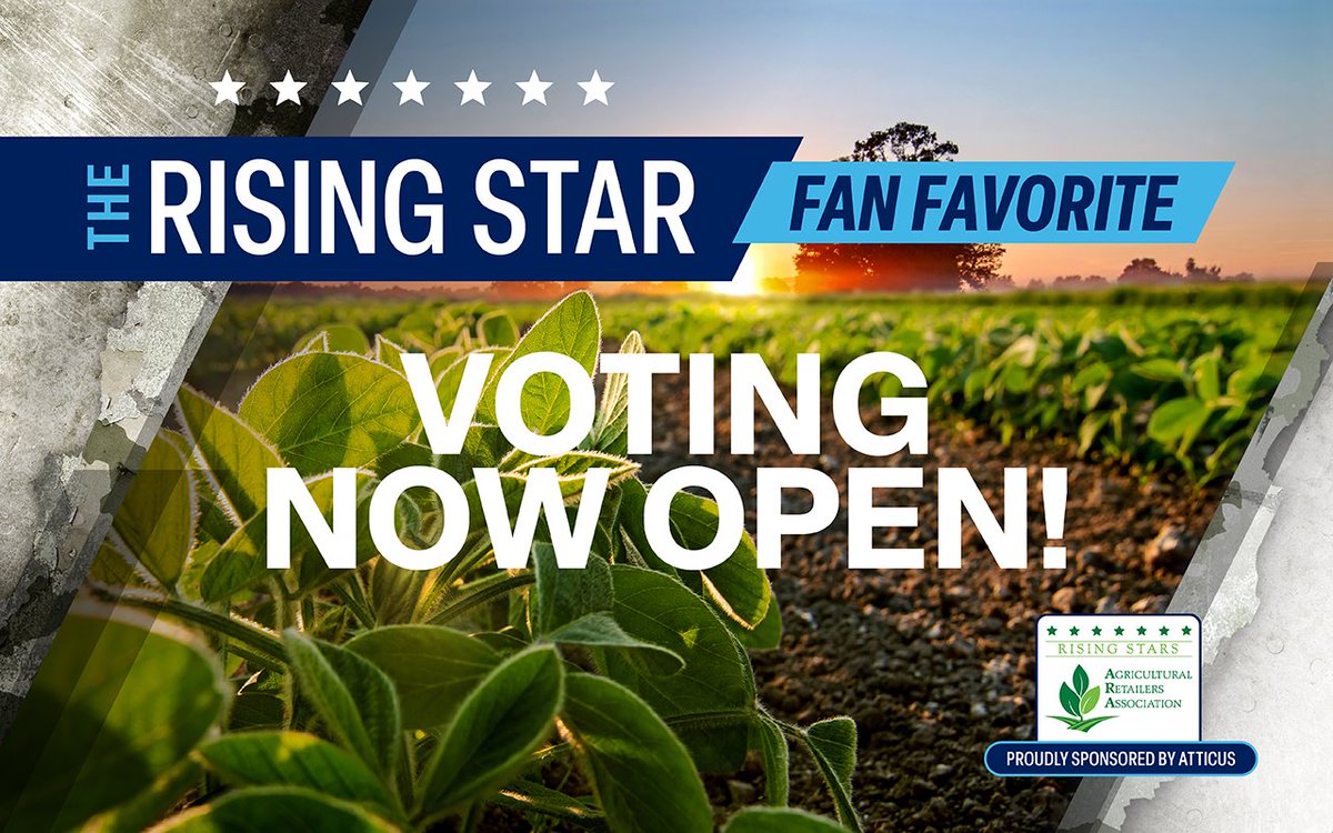 AtticusLLC's tweet photo. Voting is now open for the @agretailers Rising Star Fan Favorite - https://t.co/VT3yf92uuK

✅ Watch all the videos
✅ Vote for your favorite
✅ Check out the leaderboard

#fanfavorite #agretail #ararisingstars https://t.co/KiKB5AnWpr
