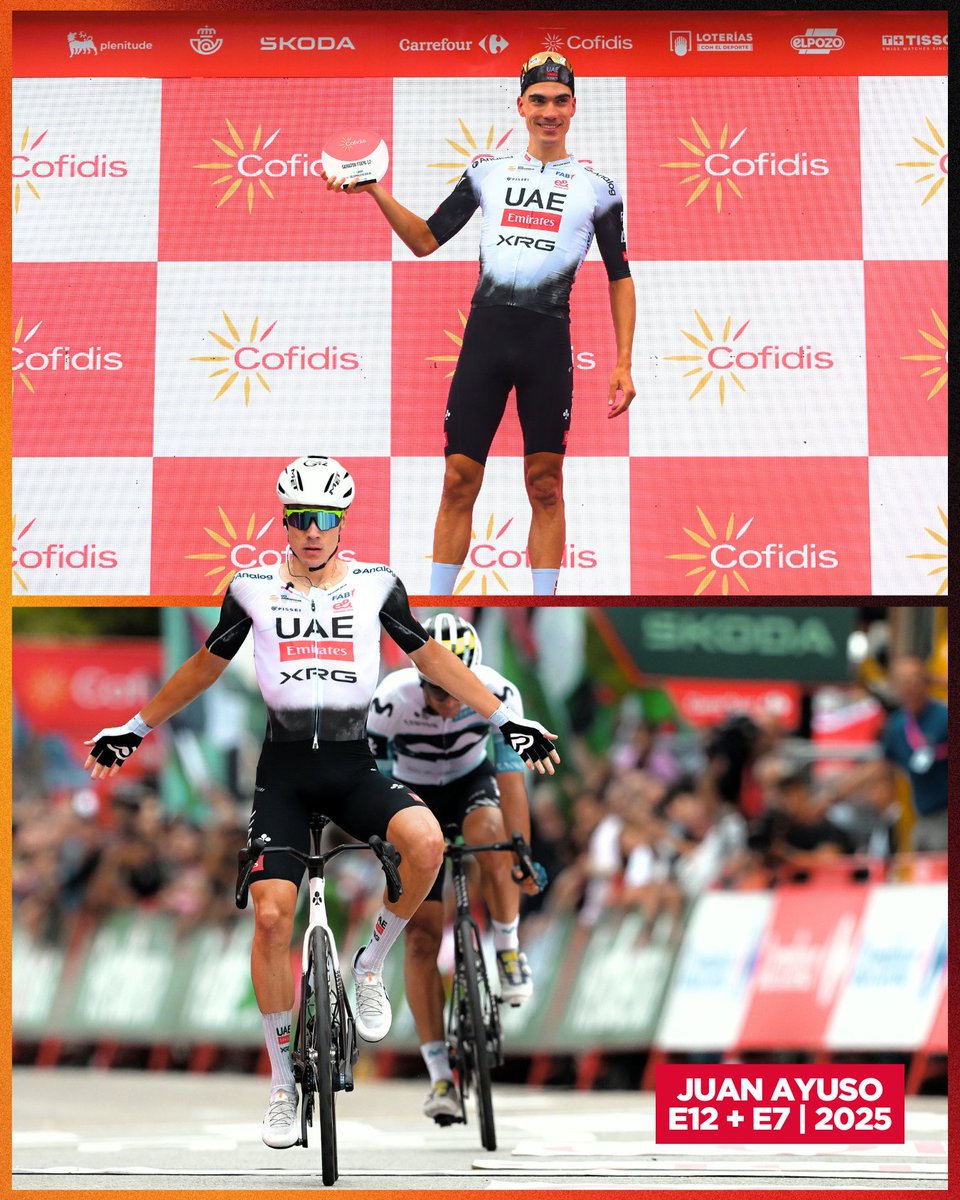ciclistacofidis's tweet photo. Mikel Landa, Enric Mas, Marc Soler, Juan Ayuso y Urko Berrade. Nada que añadir a esta lista... si no os cargan bien las imágenes es porque hay mucha calidad.

¿Cuál de estas victorias recuerdas celebrar con más fuerza? 🇪🇸 https://t.co/K2bzJe6rQA