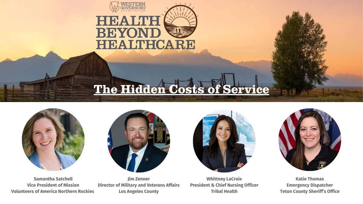 westgov's tweet photo. Live Now: WGA is hosting @voa_national, @em_tribal, @LACMVA, &amp; @TCSHERIFF for a discussion about how we can better support high-stress professions like veterans, health care workers, and first responders who serve our communities. See free livestream here:https://t.co/7ujuGCuyKG https://t.co/xX4fuQWkPZ