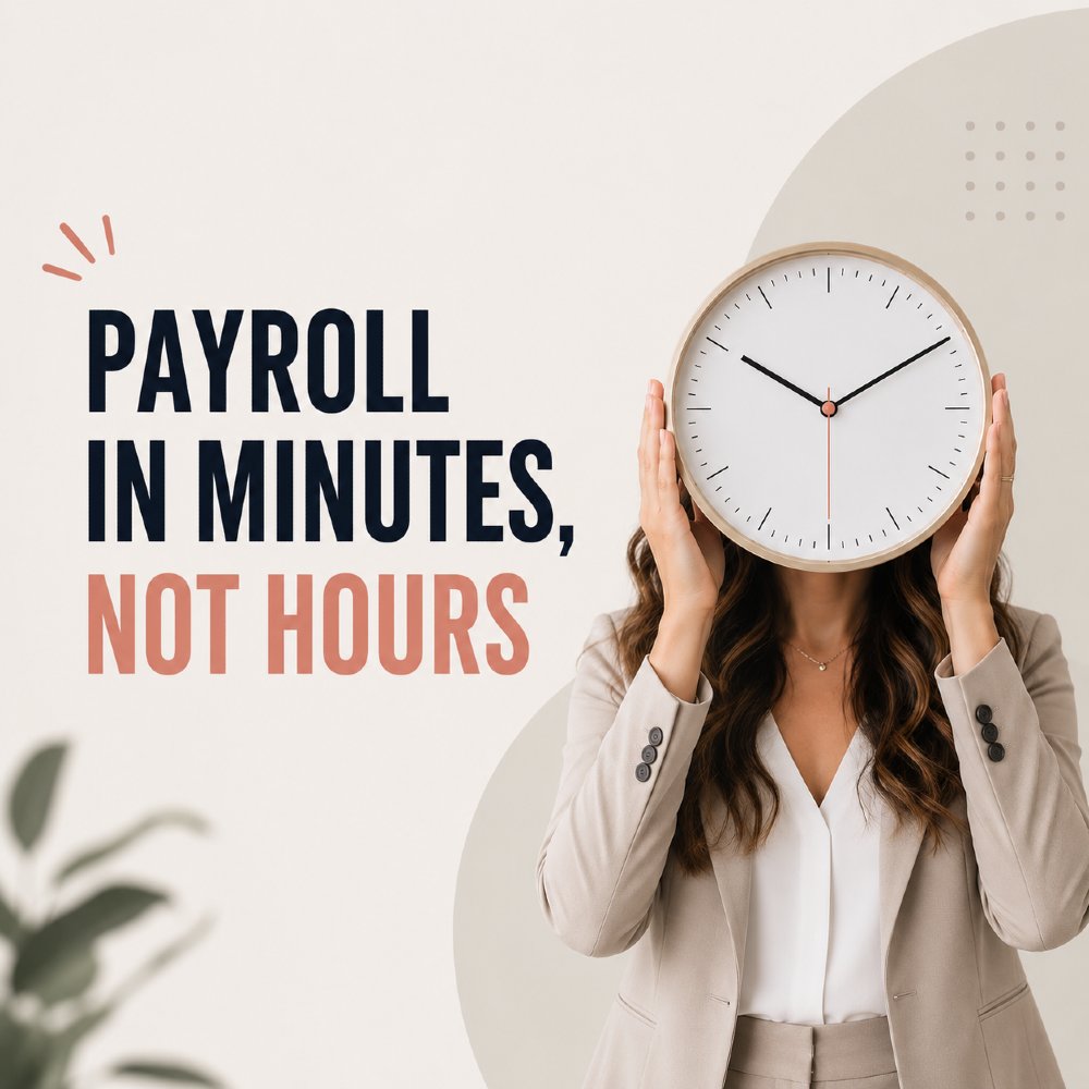 pinkpayroll's tweet photo. You focus on growing the business.
We’ll help make payroll feel a lot less overwhelming. ⏰
#Payroll #PayrollServices #OutsourcePayroll #SmallBusinessSupport #EntrepreneurLife #WomenOwnedBusiness #PayrollHelp #BusinessOwnerLife #PayrollProcessing #Operations #BusinessTips #SmallBizLife