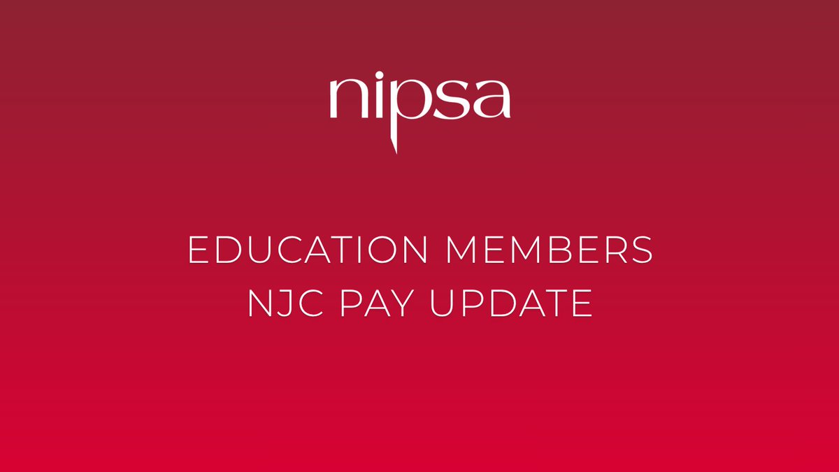 nipsa's tweet photo. Education support staff are still waiting on the 2026 NJC pay award.

NIPSA is continuing to press for action and has called on the Education Minister to intervene.

🔗  https://t.co/BgMiZu3WqJ 
#NIPSA #Education #PayAward #EducationSupportStaff #TradeUnion https://t.co/712Dvalaen