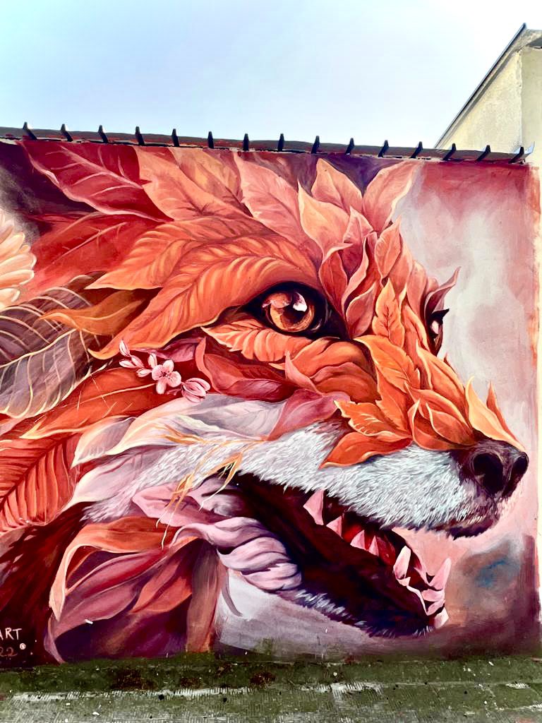 Baronpower3's tweet photo. Coyote Mediterráneo 🦊

🎨 MARGAY 
for STRAMURALES 2022
    Street Art Festival 
Stornara FG Puglia 🇮🇹

#StreetArt
📸🆎 https://t.co/MniH0ZRhSQ