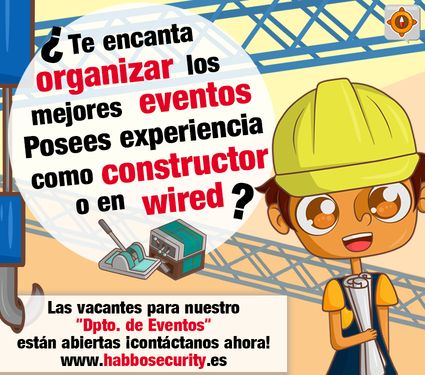 ESHabboSecurity's tweet photo. 🔌 ¡Desata tu potencial Wired en @ESHabboSecurity! 
​
Si tienes destreza para programar Wireds, crear sistemas automáticos y desarrollar mecánicas de juego sorprendentes, ¡te queremos en nuestro Departamento de Eventos! 🌐

​Únete a nuestro equipo: https://t.co/9AKhVFPYMS