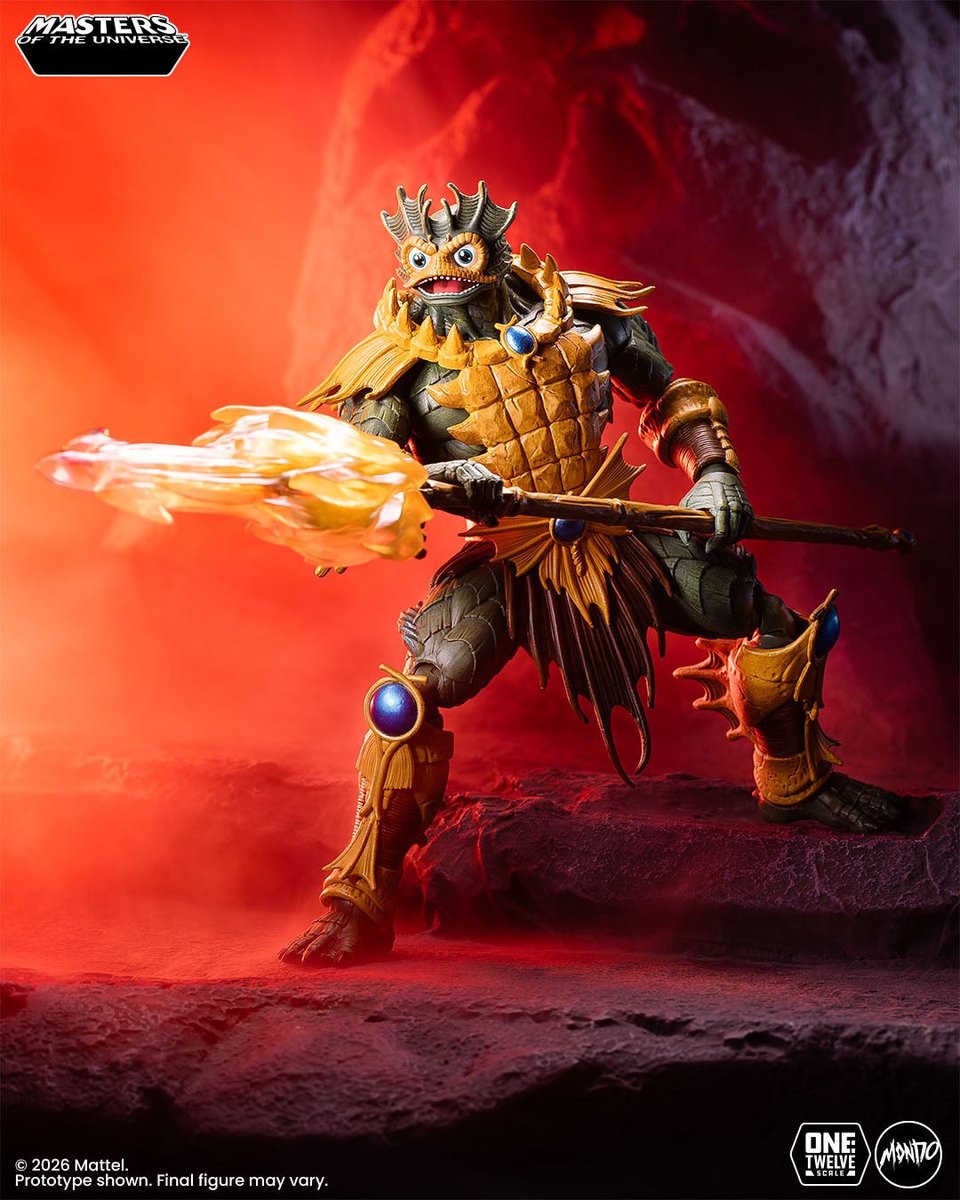 hemanorg's tweet photo. Mondo's 200X Mer-Man is a 1/12 Timed Edition at $110. Pre-orders open Oct 13 at 9 AM PT and close Oct 23. Prototype shown, and we want all of it. https://t.co/eJosl4FcgQ https://t.co/qKz1Xf05Jf