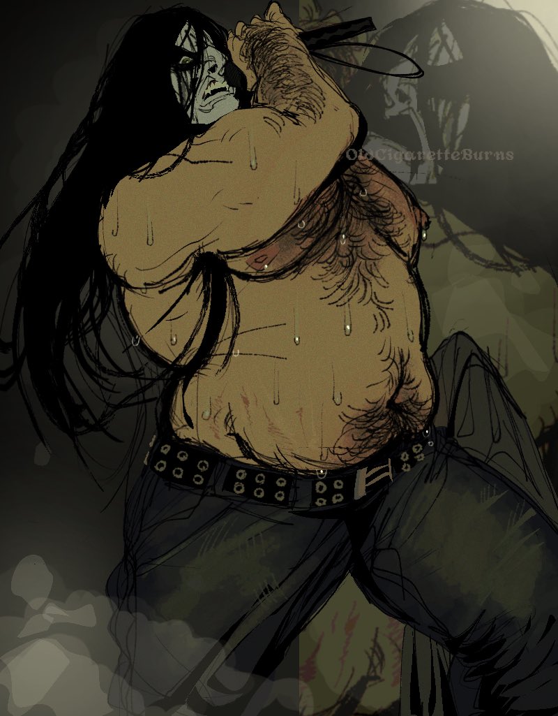 IHavePlagve's tweet photo. The fog machines off BTW… 
Nathan 🖤
#Metalocalypse #nathanexplosion https://t.co/sBTGNRcvIS