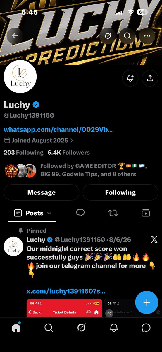 slim4387051471's tweet photo. @twitgameboy @Luchy1391160 8089936164
Opay https://t.co/BcWOcsqRMF
