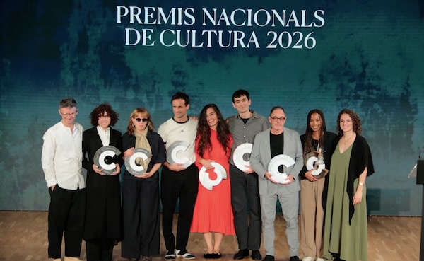 escriptors's tweet photo. L'escriptor Pol Guasch (Tarragona, 1997) i les editores Diana Rahmouni Audenis i Aissata M'ballo Diao (Jande), entre els 7 Premis Nacionals de Cultura que atorga el CoNCA. També, Oriol Pla (actor), Victoria Szpunberg (dramarurga), Sílvia Pérez Cruz (música), Cabo San Roque https://t.co/80iINPxNSt