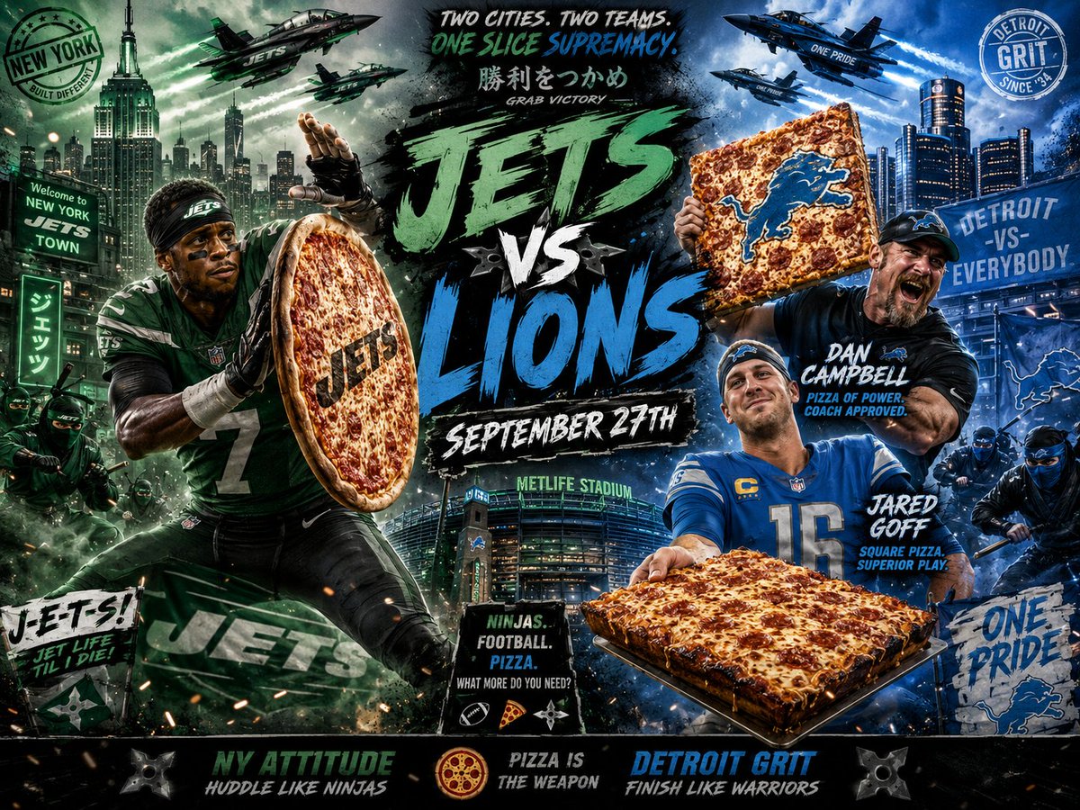Packers_Weather's tweet photo. Week 3-6 AI images I made for group polls. There's a theme each week. Martial arts, Fall and Country. I love sending each team on an AI adventure. #Patriots #Seahawks #Lions #Browns #Jets #nfl #AI #NFLNews https://t.co/r46uRuMKfv