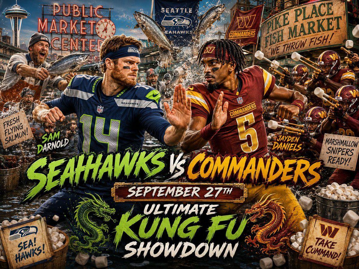 Packers_Weather's tweet photo. Week 3-6 AI images I made for group polls. There's a theme each week. Martial arts, Fall and Country. I love sending each team on an AI adventure. #Patriots #Seahawks #Lions #Browns #Jets #nfl #AI #NFLNews https://t.co/r46uRuMKfv