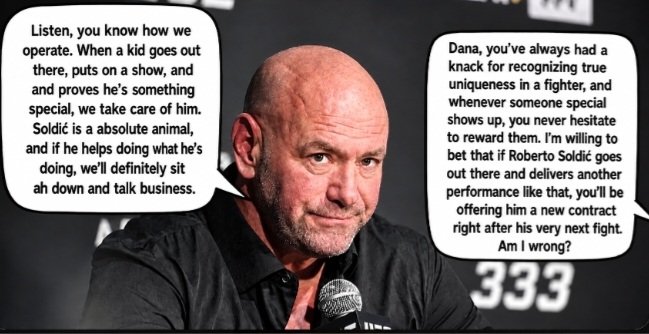 Makigo77's tweet photo. @danawhite 
@ufc 
@TeamIridiumISA 
@JasonKHouse 
#Roberto_Soldić
#New_contract

Btw.
The perfect synergy of shared values between a sponsor and an athlete: @SpaceX  &amp; Soldić
Rocket Propulsion Meets Atomic Knockout Artist!
@elonmusk 👀 https://t.co/Cd7okrJEUF
