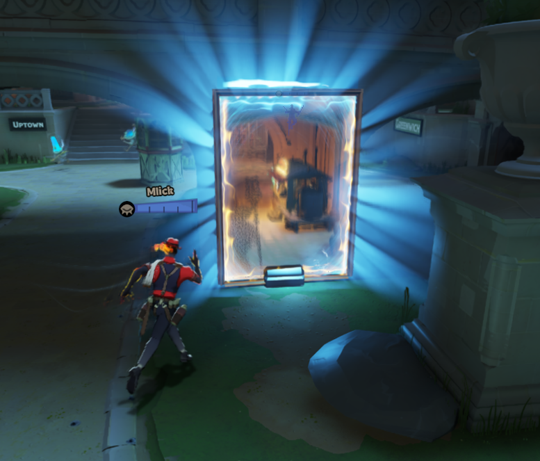 Mlickles's tweet photo. yesterday i fought a doorman for the first time, asked what this portal was about and the entire call had to yell at me to not go into that shit https://t.co/WAWvGLqPug