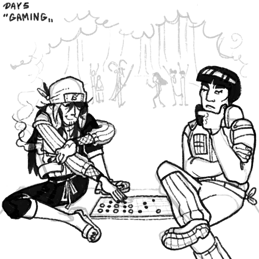 Kvadrazma's tweet photo. #ElisYumetober2026
Days 5 and 6 (missed days 7 and 8 woops,,,,)
#narutooc #mightguy https://t.co/asIiUD0dRL
