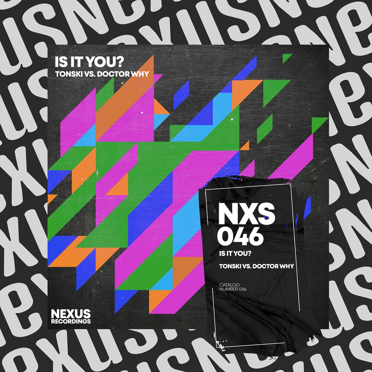 CarlaMt1962's tweet photo. Tonski VS Doctor Why - Is It You? out now on Nexus Recordings. Dive into hard yet melodic beats, infectious rhythms, and an electrifying electronic journey. https://t.co/CBwudU780c